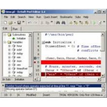 DzSoft Perl Editor V5.1 Full