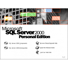 SQl server 2000 personal edition 