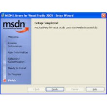 MSDN for visual studio.net 2005