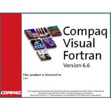 compaq visual fortran 6.6 pro