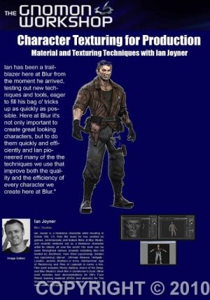 Gnomon Workshop 3Dstudio Max Training - Character Texturing For Production