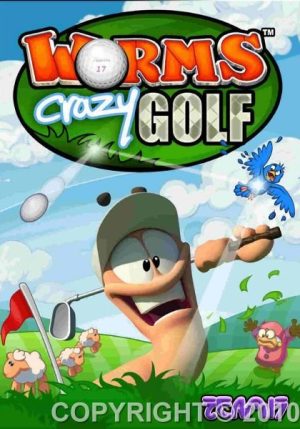 worms crazy golf