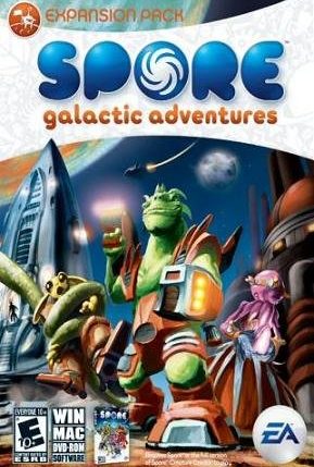 spore galactic adventures (expansion pack)