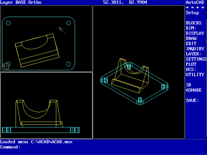 AUTOCAD12 (DOS)