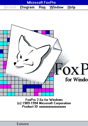 Microsoft FoxPro V2.6 Win & Dos Full