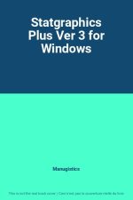 STATGRAPHICS PLUS 3.0