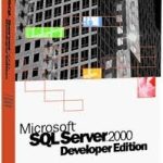 SQl server 2000 ENTERPRISE EDITION
