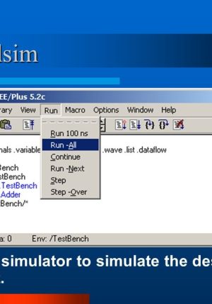 Modelsim 5.2C