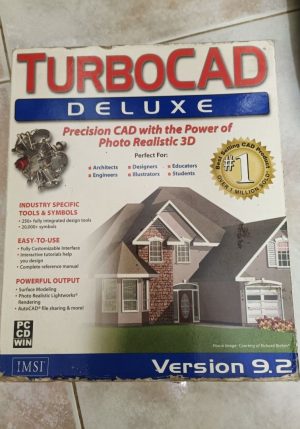 turbocad deluxe 9.2