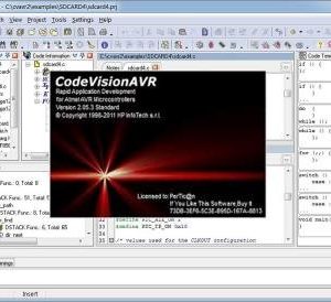 CodeVision AVR 1.24.6 + license (professional version)