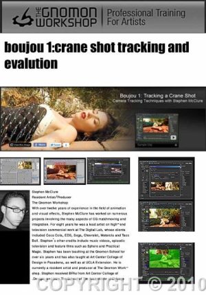 the gnomon workshop-boujou 1 crane shot tracking and evalution