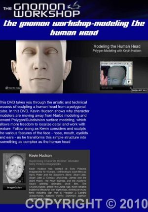 the gnomon workshop-modeling the human Head