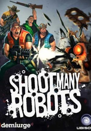 shoot many robots