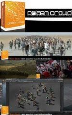 Golaem Crowd 2.3.1 for maya 2011 - 2013 x64