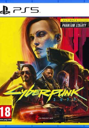 Cyberpunk 2077: Phantom Liberty Ultimate Edition ps5 cover