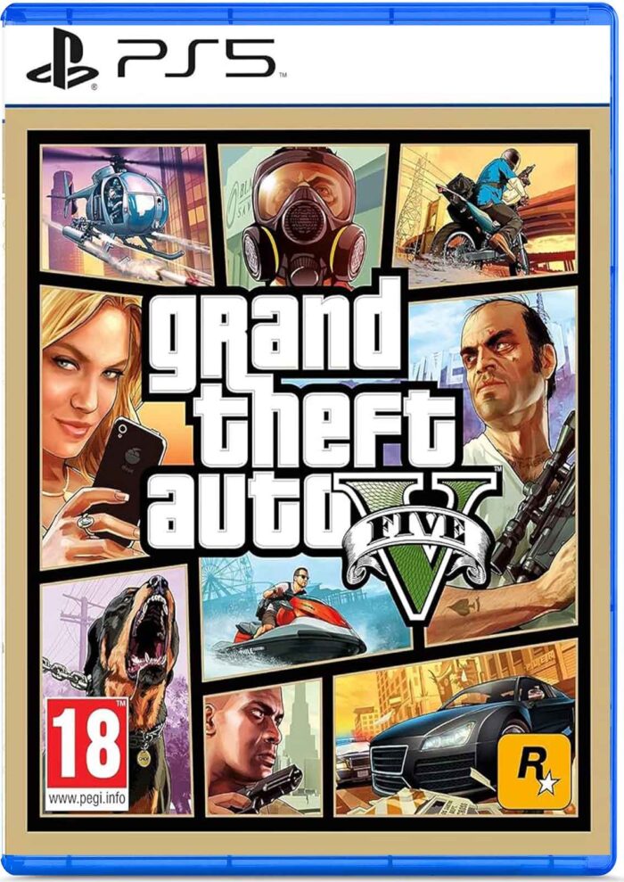 عکس روی جلد Cover بازی GTA V