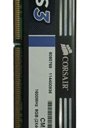 رم دسکتاپ corsair 8gb ddr3 1600 کارکرده