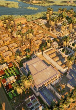 صحنه های بازی کامپیوتر Builders of Egypt