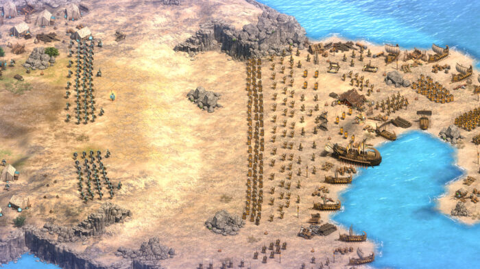 صحنه ای از بازی Age of Empires II: DE - Chronicles: Battle for Greece