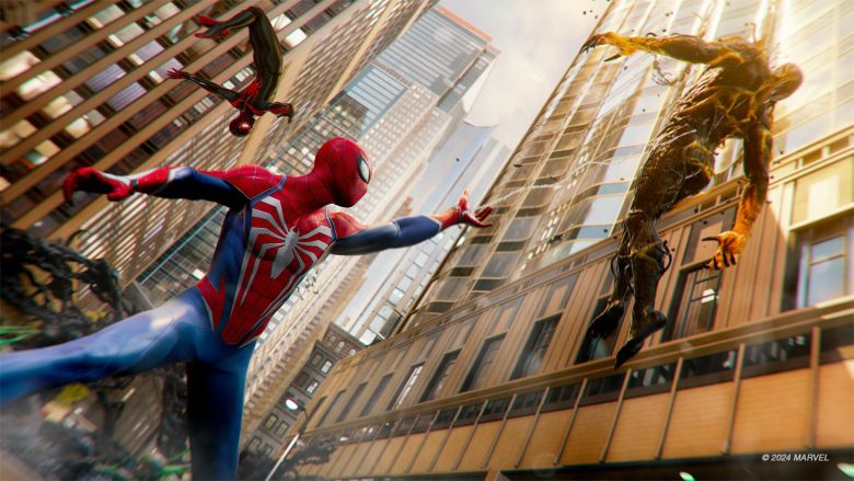 صحنه بازی spiderman-2