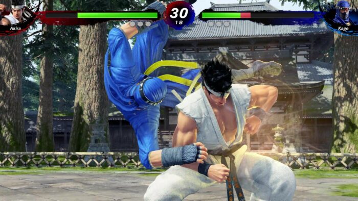 صحنه ای از بازی virtua fighter 5