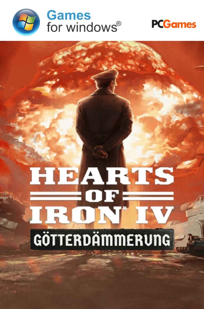 Hearts of Iron IV: Götterdämmerung dvd pc cover