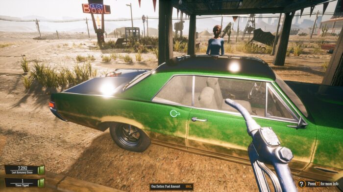 gas station simulation screenshot
