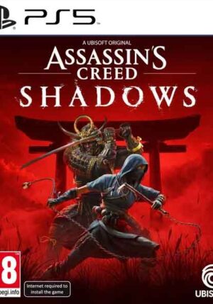 Assassins creed shadows ps5 cover case tehrancdshop.com بازی دست دوم تهران سی دی شاپ کارکرده