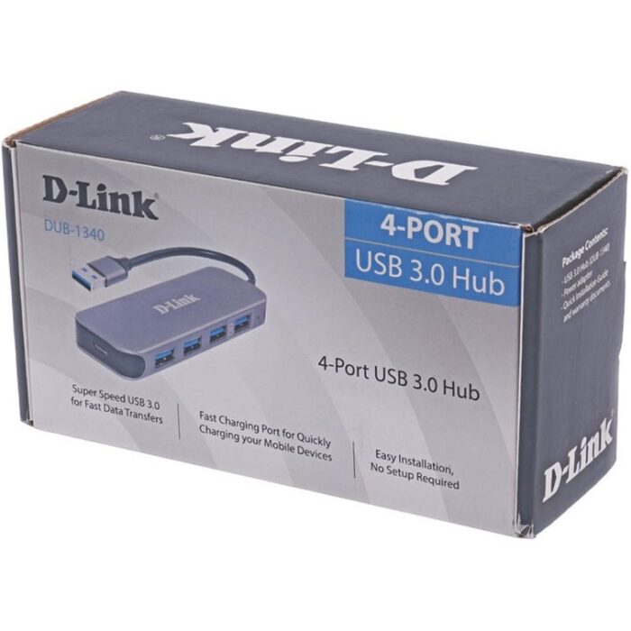 Hub usb dlink dub-1340 4 port usb 3