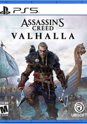 Assassin's Creed Valhalla ps5 cover disc
