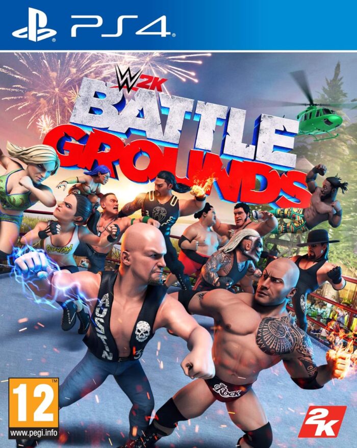 WWE 2K Battlegrounds ps4 cover