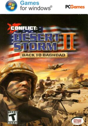 Conflict: Desert Storm II - Back to Baghdad dvd cover