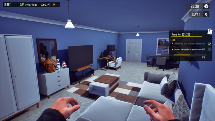 sunset motel screenshot