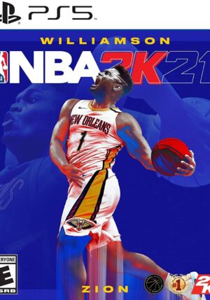 NBA 2k21 Ps5 Cover خرید دیسک بازی