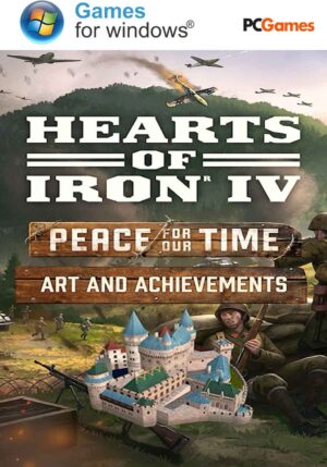 Hearts of Iron IV Peace for Our Time dvd cover case pc tehrancdshop.com تهران سی دی شاپ